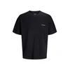 Jack & Jones Majica Montauk Back 12290892 Črna Regular Fit
