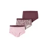 NAME IT Spodnjice bež / roza / merlot