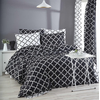 Lessentiel Maison Komplet posteljina Madalyon, 200x220 cm, Crna-Bela