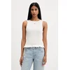 Tommy Jeans top ženski z bombažem