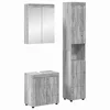 Set namještaja za kupaonicu TULUM 3 pcs Siva Sonoma