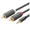 UGREEN AV102 3.5mm M. na 2RCA M audio kabl 1M