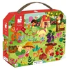 Janod Giant Puzzle J02818 – Princezina kočija, 39 kom