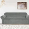 Rastegljiva navlaka Velvet -trosed 185-230cm siva
