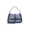 FURLA Ročna torbica FLOW MINI modra/off-bela