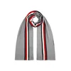 TOMMY HILFIGER Šal RASHELLE marine/siva/rdeča/bela