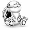 Pandora Srebrn obesek Zajec 798763C00 srebro 925/1000