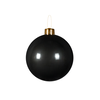 Novogodišnja ukrasna kugla Party Ball na naduvavanje 75 cm, Crna