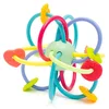 Silikonsko-plastično grizalo z ropotuljico Baby Mix