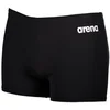 Boys swimsuit arena solid short junior black/white 140cm