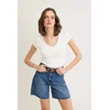 Trendyol Milla Ženska majica TWOSS26TS00243, Bela