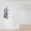 Wallity Zidna vešalica Rod 2, 25x94cm, Crna
