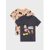 Sinsay - Pamučne majice sa printom 2 kom Mickey and Friends - antracit