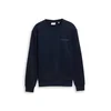 TOM TAILOR Majica temno modra/siva