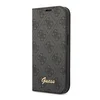 Maska na preklop Guess PC/ TPU 4G Metal Camera Outline Book za iPhone 14 Pro, Crna