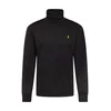 Bombažen longsleeve Polo Ralph Lauren črna barva