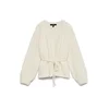 VERO MODA Pletena jopa VMBERRY kremna