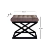 Atelier del Sofa Tabure 50x42x40cm, Crno-Braon