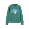 Tommy Jeans Majica Varsity Crest kraljevo modra/rumena/zelena/bela