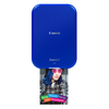 Canon Zoemini 2 Mini Photo Printer - 3 Months Disney+ Free - Mobile, Portable, Pocket Photo Print, 5 x 7.6 cm, Wireless for Smartphone + Tablet, Battery, App, Bluetooth, Navy Blue [+ 10 Zinc Print