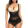 Junlan ženski Body Shaper Tummy Control - L, Črna
