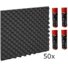 Audiotec Pyramid Waves 50x50 SET 1 Absorpcijska pena