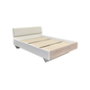 Matis Kaliopa Krevet, 219x168x92, Belo-Premium hrast