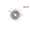 shumee Izhodni zobnik Moretti 19/428 za TZ125