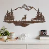Wallity Zidna dekoracija Rusty Landscape 1, 38x70 cm, Braon