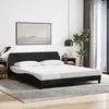 Okvir za krevet Dover crni 160x200 cm od tkanine