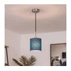 Brilagi - LED luster na sajli NUBILA 1xE27/60W/230V O 14 cm crna/tamno plava