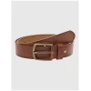 REELL Narrow Belt vintage brown