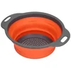 Koopman Zložljivo silikonsko cedilo za testenine 23 cm