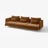 SÖDERHAMN Sofa 4-sed, Alhamn tamna žutosmeđa