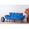 Atelier del Sofa Trosed na razvlačenje Nitta 185x85x70cm Plavi