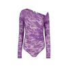 Msgm Ženski bodi 3142MDQ101217807-72, Ljubičasti