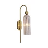Zidna lampa PIEGA 1xE14/40W/230V mesing/dimljeno bež