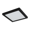 Globo 12380-18B - LED stropna svetiljka LASSE LED/18W/230V 3000/4000/6500K crna