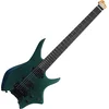 HILS Guitars HN6 NEXT Cosmic Green Chameleon Kitara headless