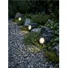 Sinsay - Solarna LED baštenska lampa u obliku kamena - tamno siva
