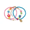 Souza Souza! - Zapestnice Loiz flower blue - 3 kosi