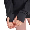 Adidas D4T FZ HOODIE, ženski pulover, crna KQY86
