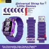 Xuanyi Zamenska narukvica za pametni sat za Little Genius Watches except Y01/Y01S/Y02, Ljubičasta