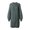 ABOUT YOU Pletena obleka Branka, zelena