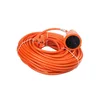 shumee Vrtni podaljšek 1-vtičnica črna 20 m /H05VV-F 2x1/ oranžen P01320