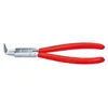 Klešče za varovalne obroče 215 mm z ukrivljenimi čeljustmi KNIPEX 07979