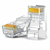 Ugreen 10x konektor RJ45 8P8C Cat6 - Prozirna KP26283