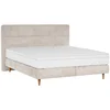 Welnova POSTELJA BOXSPRING 160 cm x 200 cm , tekstil bež