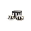 Inne Komplet skodelic in krožnikov za 2 osebi. home & lifestyle 220 ml