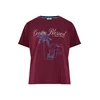 Funky Buddha Majica kit/kraljevo modra/vinsko rdeča